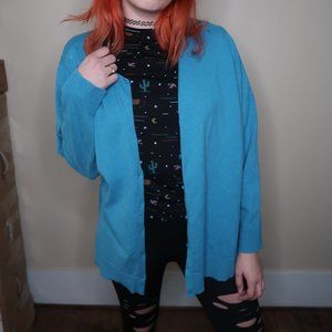 Croft & Barrow Women's Light Blue Cardigan